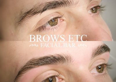 Mens Brows Before After